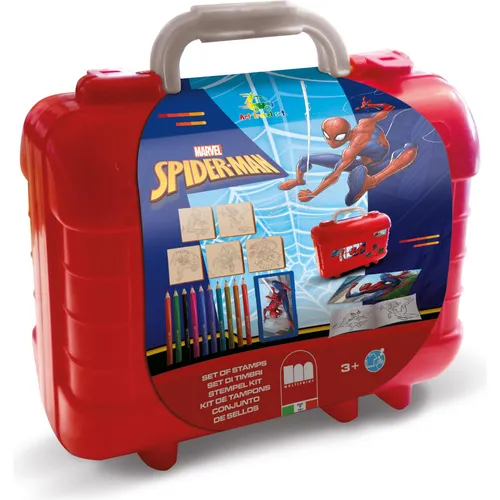 Multiprint Reiseset Kunststoffkoffer Spiderman (8009233428171)