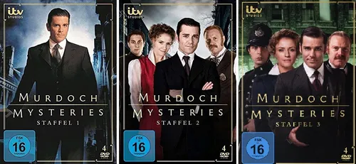 DVDs * MURDOCH MYSTERIES - STAFFEL / SEASON 1 + 2 + 3 IM SET # NEU OVP & 12