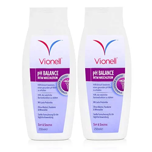 Vionell Intim Waschlotion pH Balance Soft & Sensitive 250ml (2er Pack)