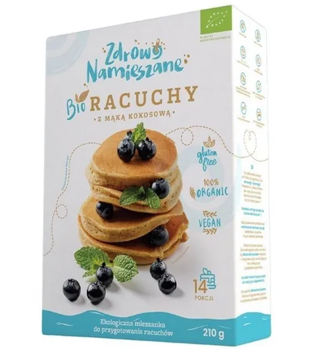 HEALTHY NAMED Mix für Pfannkuchen mit Kokosmehl BIO 210 g von Zdrowo Namieszane