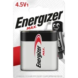 Energizer Batterie Max Alkaline 3LR12 - 4,5 V, Premium Alkaline Batterie mit 7 Jahren Lagerfähigkeit und zuverlässiger Leistung für anspruchsvolle Geräte