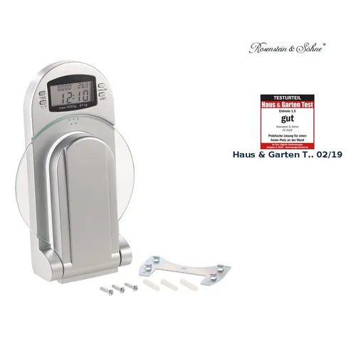 Produktbild Digitale Küchenwaage PE-4209-919 zur Wandmontage