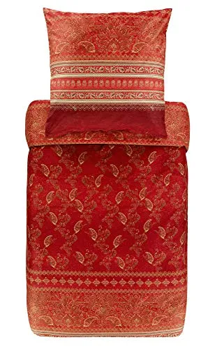 Bassetti Bettwäsche Matera R1 rot 200X200 cm in rot von Bassetti