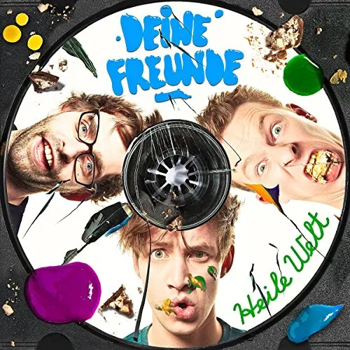 Heile Welt, 1 Schallplatte - Geschichten, Reime, Lieder - Originelles Album von Deine Freunde mit humorvollen Texten für Familien, vereint Kinderlieder und musikalische Empfindung auf 2 hochwertigen 180g-LPs.