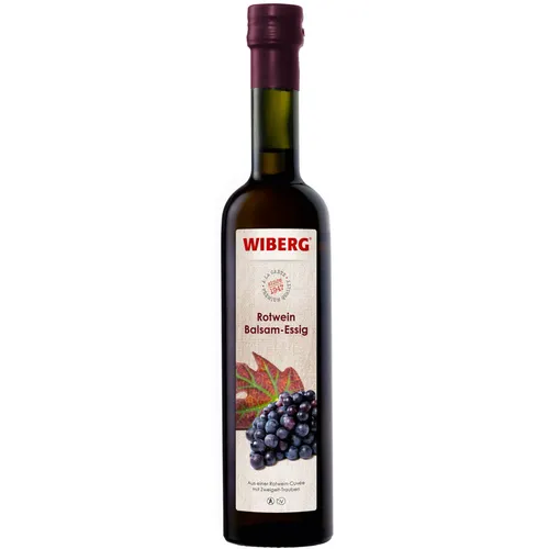 Rotwein Balsam-Essig 6 % Säure - WIBERG (19,93 EUR/l)