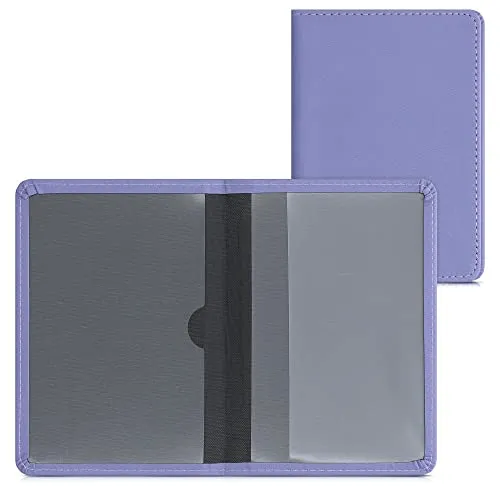 kwmobile Fahrzeugschein Hülle mit Kartenfächern - Kunstleder Hülle Fahrzeugschein Mappe - Tasche Etui für Kfz Zulassungsbescheinigung Führerschein Ausweis Kartenhüllen