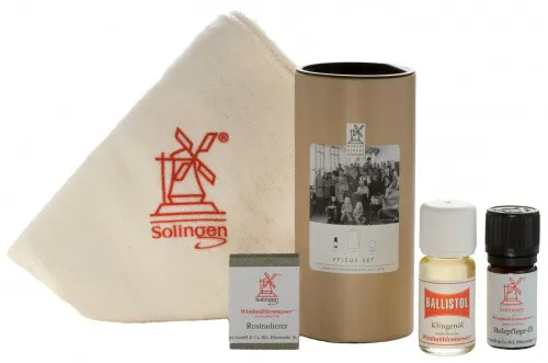 Pflegeset für Klingen von Windmühlenmesser von Windmühlenmesser