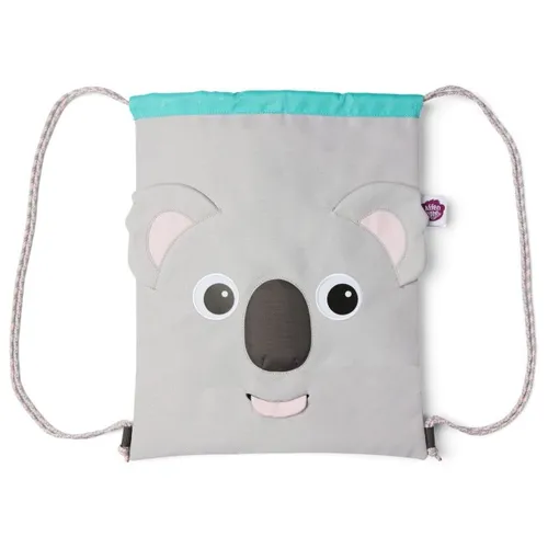 Affenzahn Kinderrucksack - Kinder Turnbeutel für Sportabenteuer - Rucksack für Kinder, ideal für Sport und Kita, mit verstellbarem Knoten für alle Rücken und handgefertigten Stickereien. Hergestellt aus 50% recycelten PET-Flaschen, wasser- und schmutzabweisend.