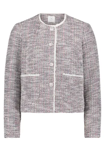 Betty&Co Jackenblazer Blazer Kurz Einreiher 1/1 Arm