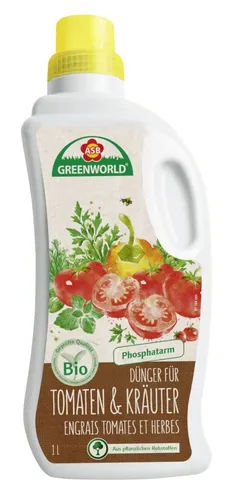ASB Greenworld Bio Tomaten- und Kräuter Dünger 1 L