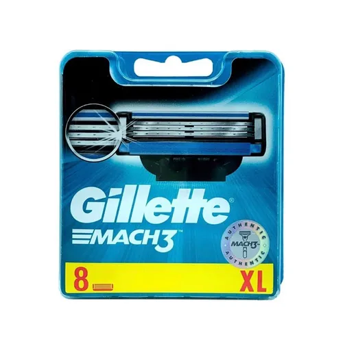 Gillette MACH3+ Rasierklingen 8er Pack – Original Klingen - Original Gillette MACH3+ Rasierklingen im 8er-Pack für eine sanfte Rasur. Die 3 Klingen und der feuchtigkeitsspendende Lubrastrip sorgen für ein angenehmes Rasiererlebnis.