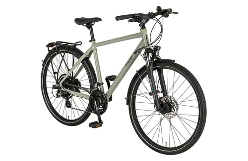 Prophete Trekking Herrenrad Entdecker 500 Grau 28 Zoll