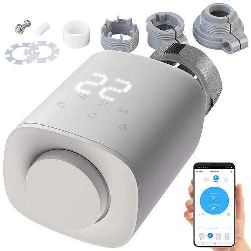 revolt Heizkörper-Thermostat mit Bluetooth & App-Steuerung von revolt