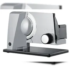 Graef Allesschneider Sliced Kitchen S11020 - Allesschneider für präzise Schnittstärken, ideal für die Zubereitung von frischen Aufschnitt und Käse zu Hause.