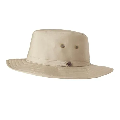 Craghoppers Herren Kiwi Ranger Panama-Hut, Pebble, M/L - Strickmützen für Herren, schützt vor Insekten mit NosiDefence und ist wasserabweisend dank SmartDry-Technologie.
