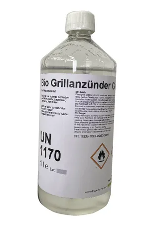 Bio Grillanzünder Gel aus Bioethanol - 1 Liter