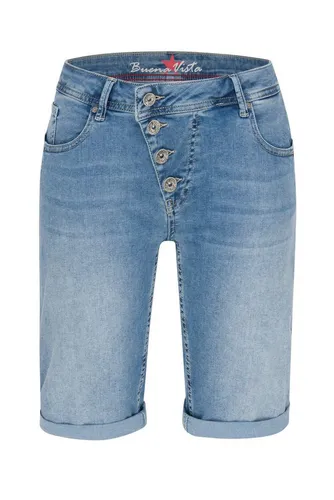 Buena Vista Malibu-Short Stretch Denim, blau (middleblue (3898)), Gr. XS - Bequeme Stretch-Shorts aus Denim für einen lässigen Look. Ideal für warme Tage und vielseitig kombinierbar. Genießen Sie optimalen Tragekomfort und eine perfekte Passform.