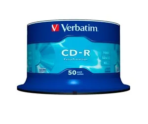 Płyty CD-R 700MB 52x Cake 50szt VERBATIM 433514 VERBATIM 023942433514