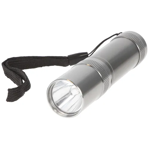 XCell LED-Taschenlampe Basic 1 Watt LED, edles Aluminiumgehäuse, farblich sortiert, inklusive Batterien
