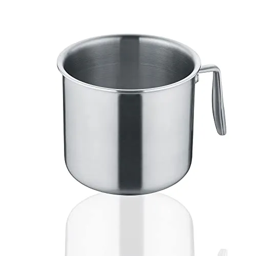 Berndes Milchtopf Tricion Resist 14 cm, silberfarben - Töpfe, spülmaschinengeeignet und mit innovativer Tricion Resist Beschichtung für eine mühelose Reinigung und lange Lebensdauer.