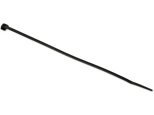 KSS Kabelbinder-Sortiment Polyamid 6.6, schwarz, 203x4,6, UV-beständig, 100 Stück