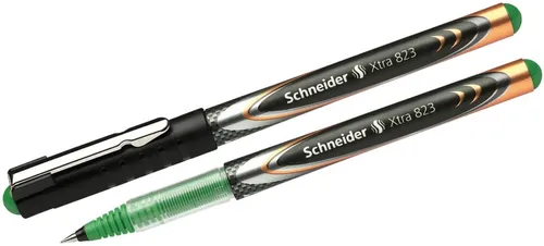 SCHNEIDER Tintenfeinschreiber Tintenkugelschreiber Xtra 823 0,3mm grün (10 Stück)