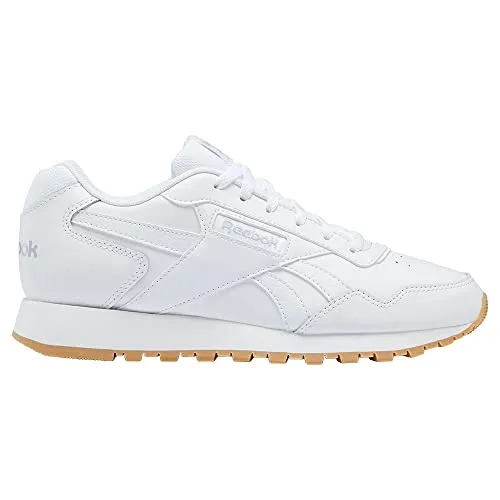 Reebok Damen Glide Sneaker - Ftwwht Cdgry2 Rbkg01, 39 EU - Damen-Sneaker mit Logo-Aufdruck und perforierten Details, ideal für Alltag und Sport. Die EVA-Zwischensohle sorgt für optimalen Komfort.