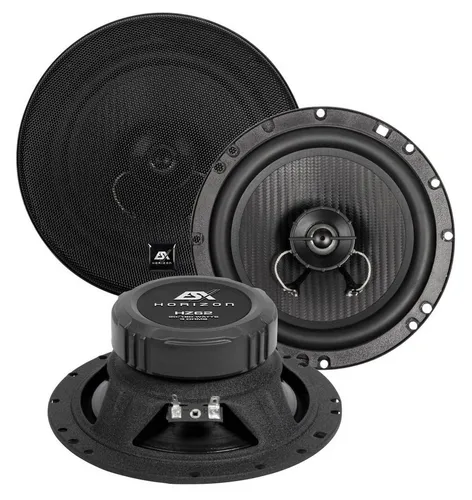 ESX HZ62 2-Wege Koaxial-Auto-Lautsprecher 16,5cm - Auto Koaxial-Lautsprecher mit 90 Watt RMS Leistung und breitem Frequenzbereich für klaren Sound im Fahrzeug. Ideal für Musikliebhaber, die ein hochwertiges Klangerlebnis suchen.