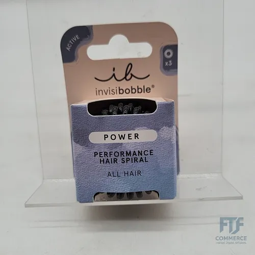 Haargummis Schwarz von invisibobble