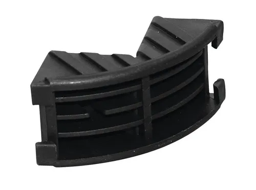 Kerbl Kantenschutz Schwarz 25mm Gurt 90° Winkel Kunststoff 37191