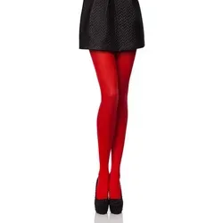 Antie Strumpfhose Damen Mikrofaser Strumpfhose 60 DEN AN-122 60 DEN (1 St) rot S