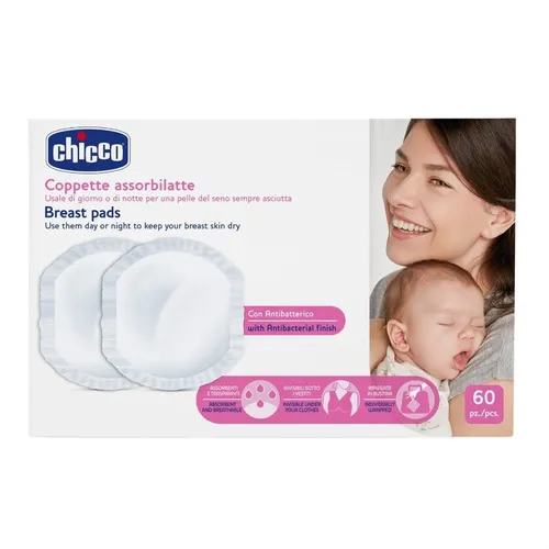 Breast Pads wkładki laktacyjne 60szt Chicco 8003670989257
