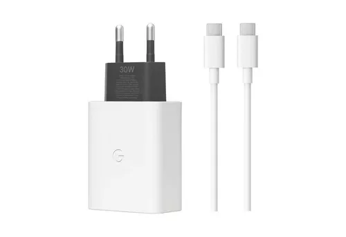 Google Pixel USB-C Adapter & 30W Schnellladegerät mit 1.8m Kabel - Handy Ladegeräte – Schnelles 30W USB-C Ladegerät für alle Google Pixel Modelle, ideal für unterwegs mit integrierten Sicherheitsfunktionen.