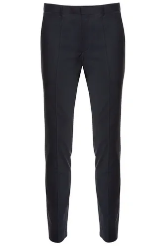 HUGO Anzughose 'Hesten' aus Schurwoll-Mix in Marine, Größe 98 - Elegante Anzughose aus hochwertigem Schurwoll-Mix, regulär geschnitten mit stilvollen französischen Taschen – ideal für formelle Anlässe.