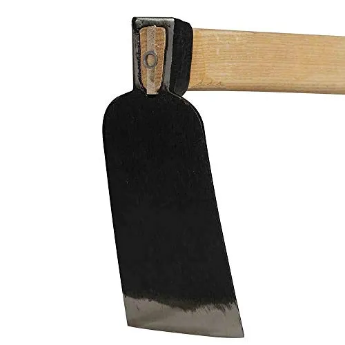 SIENA GARDEN Rheinische Feldhacke 135cm - Gartenwerkzeuge - Hochwertige Feldhacke mit FSC-zertifiziertem Eschenstiel, selbstschärfend durch konische Walzung und sicherem Halt dank Sicherheitsverkeilung.