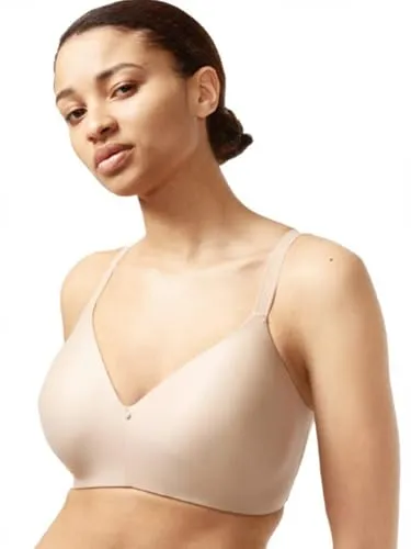 Chantelle C COMFORT, Bügelloser T-shirt BH, Unnsichtbare Unterwäsche für Damen, Nude, 75F