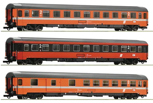 Roco 74043  H0  3er Set EC 60 „Maria Theresia“ Eurocity 1 Ep. IV ÖBB