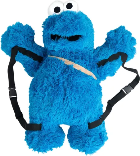 Sesamstraße Krümelmonster 3D Rucksack in blau von United Labels