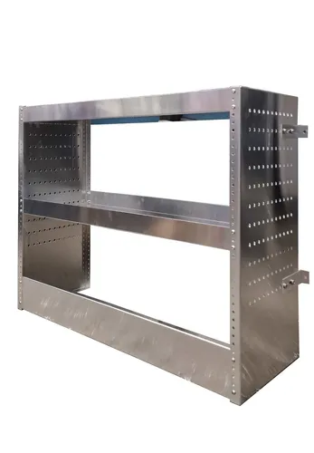 Produktbild Fahrzeugregal 1100x400x800 mm Fahrzeugeinrichtung Fahrzeugausbau Alu KFZ Regal