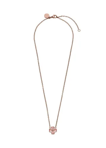 Purelei® Cuore Rosé Kette – Verstellbar & Wasserfest - Elegante Edelstahlkette mit Kleeblatt-Anhänger und roséfarbenen Zirkonias. Ein zeitloses Glückssymbol, das vielseitig für jeden Anlass tragbar ist. Hochwertige 14K Vergoldung und anpassbare Länge für optimalen Tragekomfort.