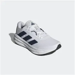 adidas Herren Galaxy 7 Running Shoes - Laufschuhe in Cloud White/Dark Blue/Core Black, Größe 46 2/3 EU - Laufschuhe mit Cloudfoam Zwischensohle für maximalen Komfort und eine leichte TPU-Außensohle, ideal für sportliche Aktivitäten und tägliches Training.