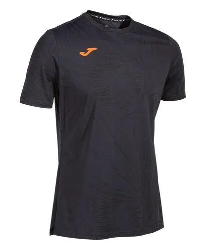 Joma Tennis-Tshirt Challenge (elastisch, atmungsaktiv) schwarz Herren, Größe: L