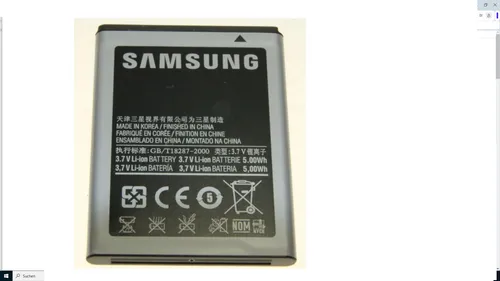 Akku accu battery Batterie für Samsung S5830 Galaxy Ace von für Samsung