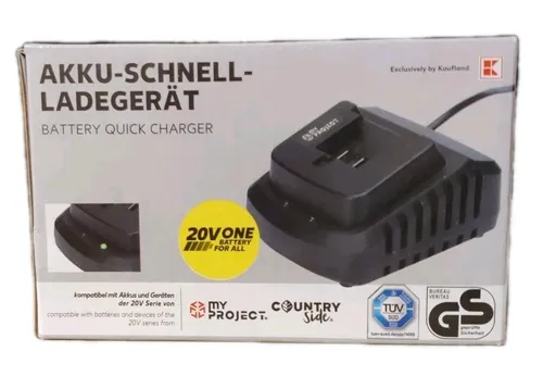 Akku-Schnell-Ladegerät für 20V-Akkus