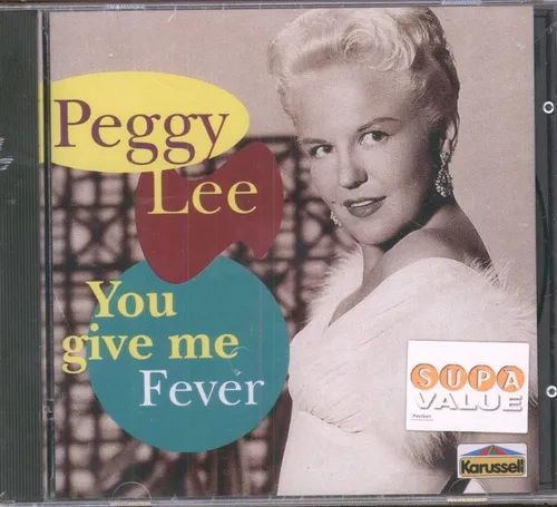 Peggy Lee You Give Me Fever CD Australia Karussell 1993 CD. Sealed. Has 'Supa