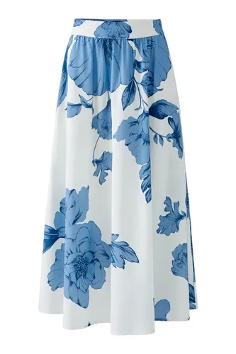 Oui Damen Maxirock aus reiner Baumwolle von Oui