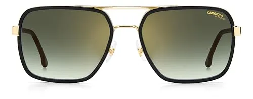 Carrera 256/S GOLD BLACK/GREEN SHADED GOLD MIRROR 58/18/140 Herrenbrillen Sonnenbrillen