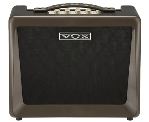 Vox VX50-AG Kompakter 50W Akustikgitarrenverstärker mit NuTube Vakuumröhre