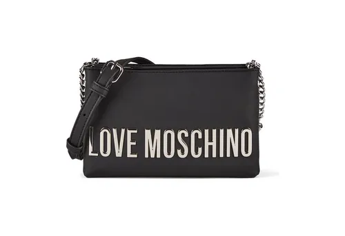 Love Moschino Bold Love Umhängetasche 21 cm grau TAS057616 - Die Bold Love Umhängetasche von Love Moschino vereint Stil und Funktionalität. Mit zwei Hauptfächern und verstellbarem Riemen bietet sie optimalen Komfort und Stauraum für Fashionistas.