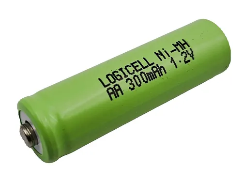 Akku Mignon AA Ni-MH 300mAh 1,2V für Solarleuchten Lampen LED Deko Batterie Akku